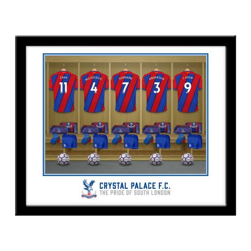 Crystal Palace FC Dressing Room Framed Print